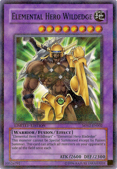 Elemental Hero Wildedge [MF02-EN002] Rare | Tables and Towers