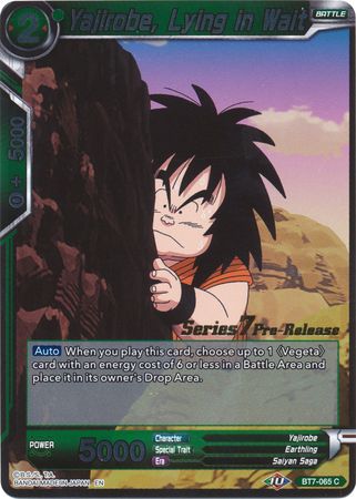 Yajirobe, Lying in Wait (BT7-065_PR) [Assault of the Saiyans Prerelease Promos] | Tables and Towers