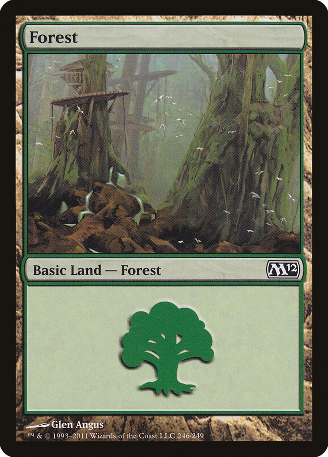 Forest (246) [Magic 2012] | Tables and Towers