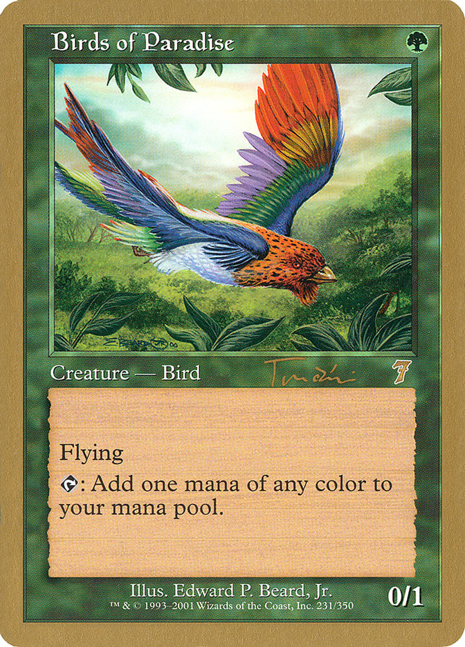 Birds of Paradise (Jan Tomcani) [World Championship Decks 2001] | Tables and Towers