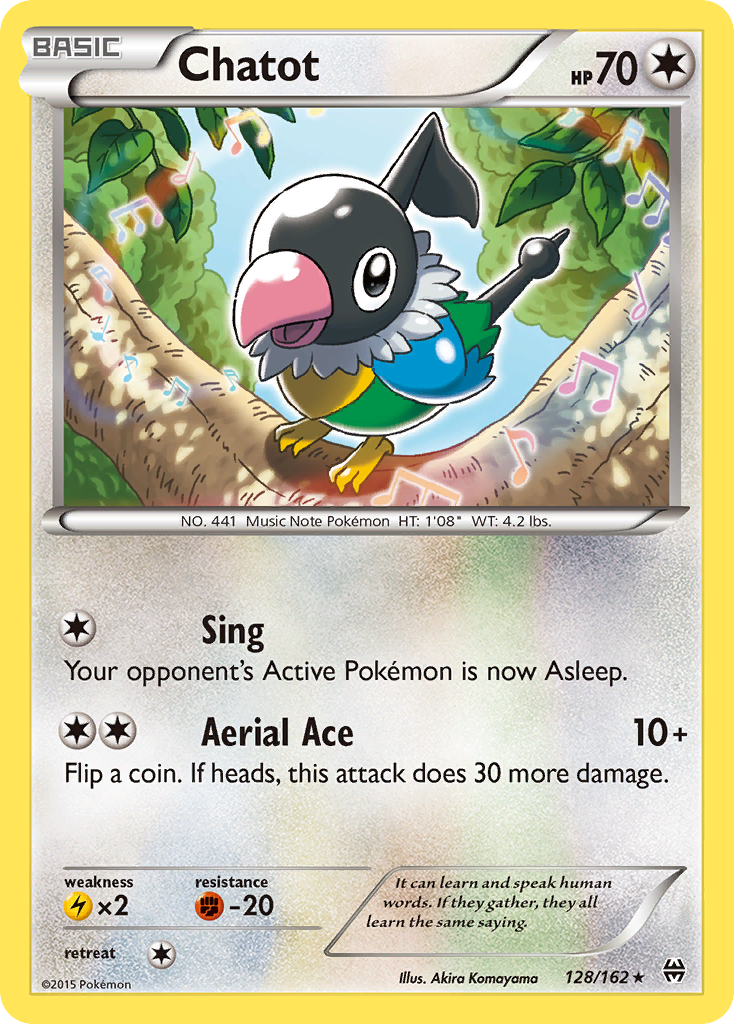 Chatot (128/162) [XY: BREAKthrough] | Tables and Towers