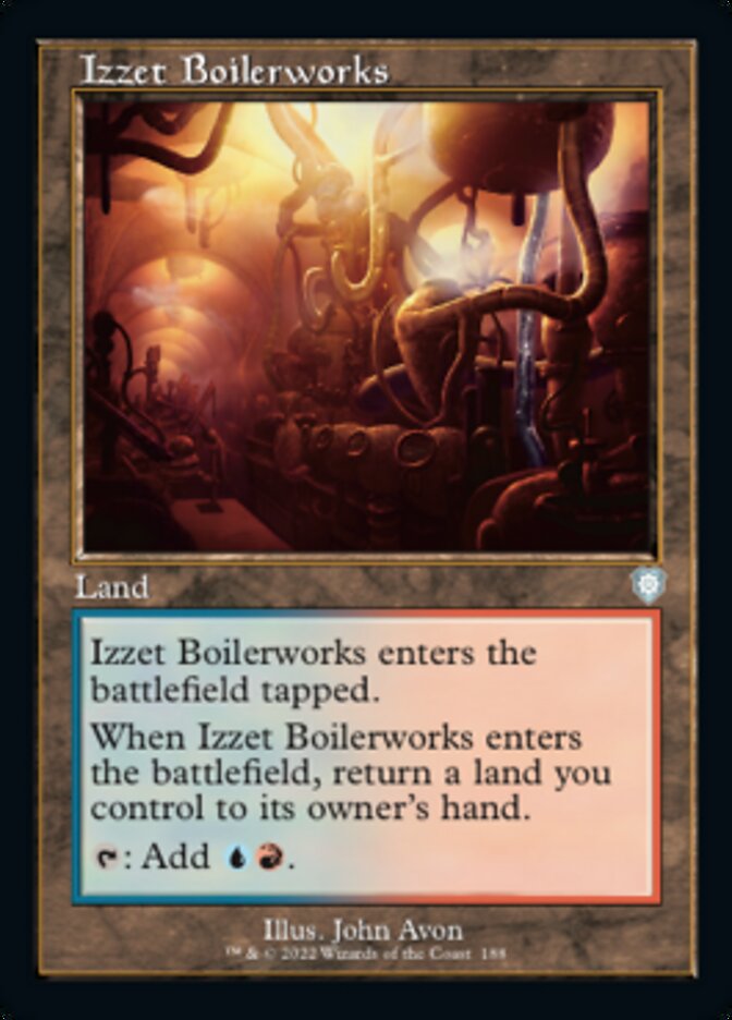 Izzet Boilerworks (Retro) [The Brothers' War Commander] | Tables and Towers