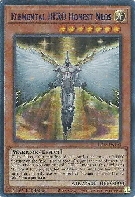 Elemental HERO Honest Neos (Blue) [LDS3-EN102] Ultra Rare | Tables and Towers