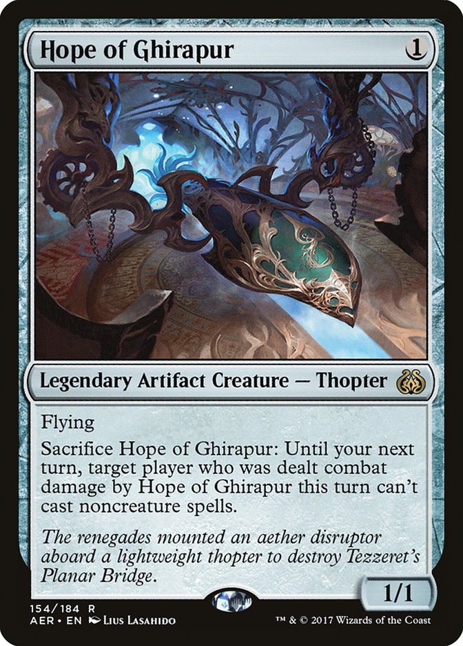 Hope of Ghirapur [Aether Revolt] | Tables and Towers