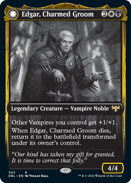 Edgar, Charmed Groom // Edgar Markov's Coffin [Innistrad: Double Feature] | Tables and Towers