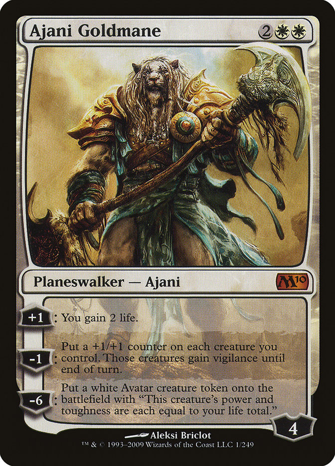 Ajani Goldmane [Magic 2010] | Tables and Towers