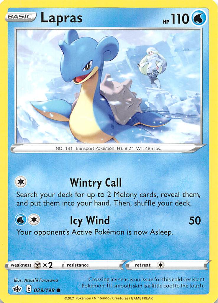 Lapras (029/198) [Sword & Shield: Chilling Reign] | Tables and Towers