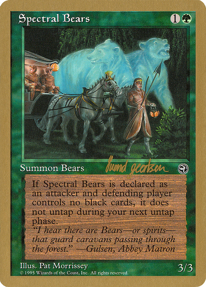 Spectral Bears (Svend Geertsen) [World Championship Decks 1997] | Tables and Towers