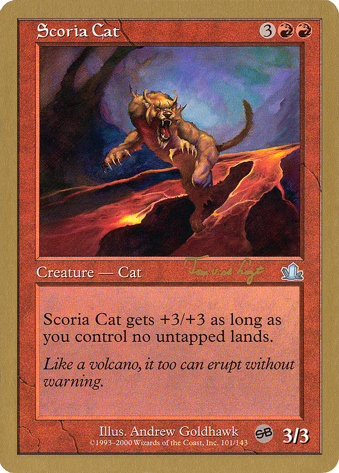 Scoria Cat (Tom van de Logt) (SB) [World Championship Decks 2001] | Tables and Towers