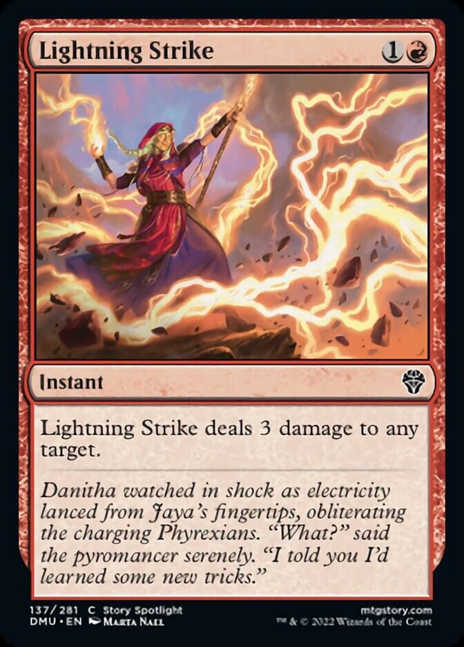 Lightning Strike [Dominaria United] | Tables and Towers