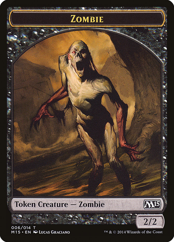 Zombie Token [Magic 2015 Tokens] | Tables and Towers