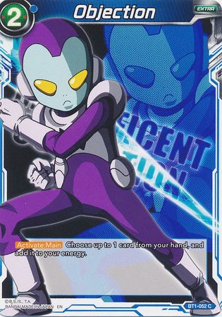 Objection (BT1-052) [Magnificent Collection Fusion Hero] | Tables and Towers