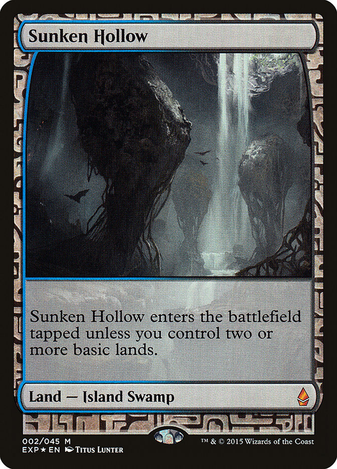 Sunken Hollow [Zendikar Expeditions] | Tables and Towers