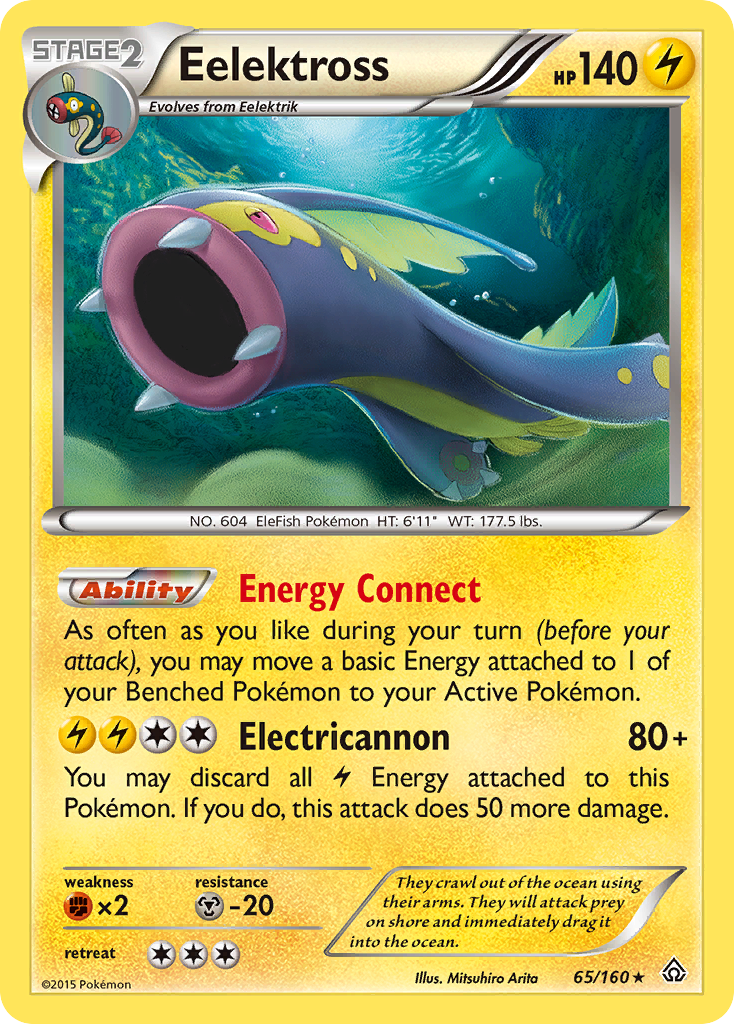 Eelektross (65/160) [XY: Primal Clash] | Tables and Towers