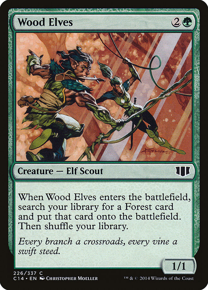 Wood Elves [Commander 2014] | Tables and Towers