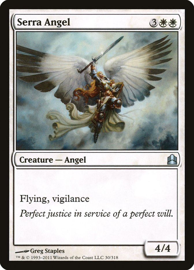 Serra Angel [Commander 2011] | Tables and Towers