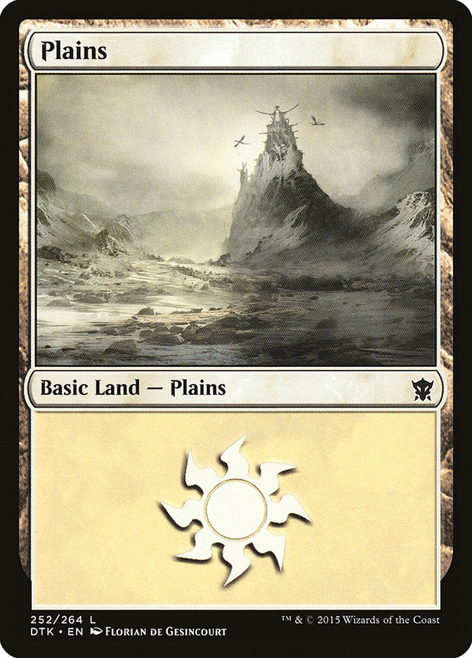 Plains (252) [Dragons of Tarkir] | Tables and Towers