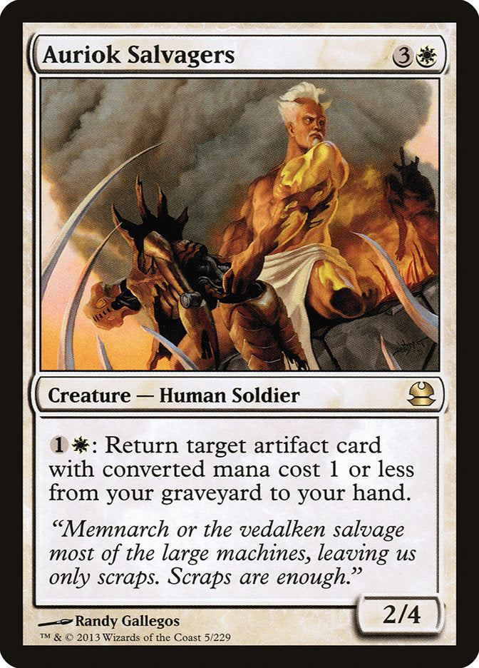 Auriok Salvagers [Modern Masters] | Tables and Towers