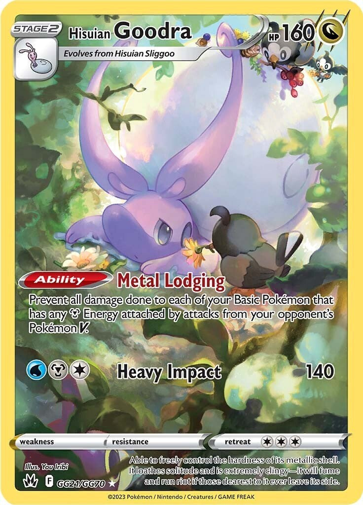 Hisuian Goodra (GG21/GG70) [Sword & Shield: Crown Zenith] | Tables and Towers