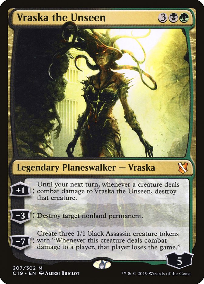 Vraska the Unseen [Commander 2019] | Tables and Towers