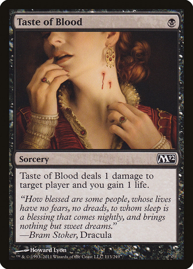 Taste of Blood [Magic 2012] | Tables and Towers