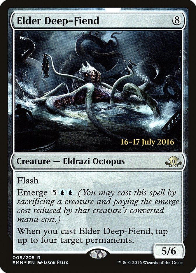 Elder Deep-Fiend [Eldritch Moon Prerelease Promos] | Tables and Towers