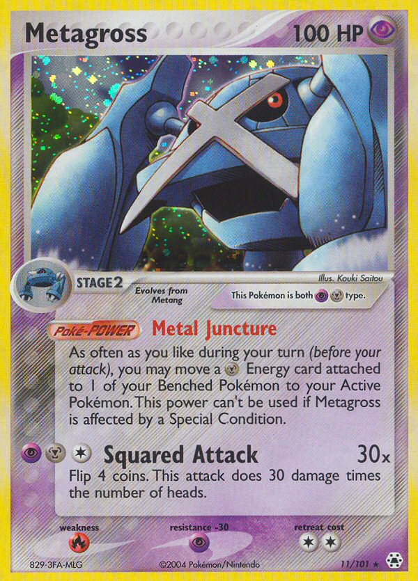 Metagross (11/101) [EX: Hidden Legends] | Tables and Towers