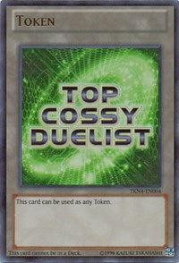 Top Ranked COSSY Duelist Token (Green) [TKN4-EN004] Ultra Rare | Tables and Towers