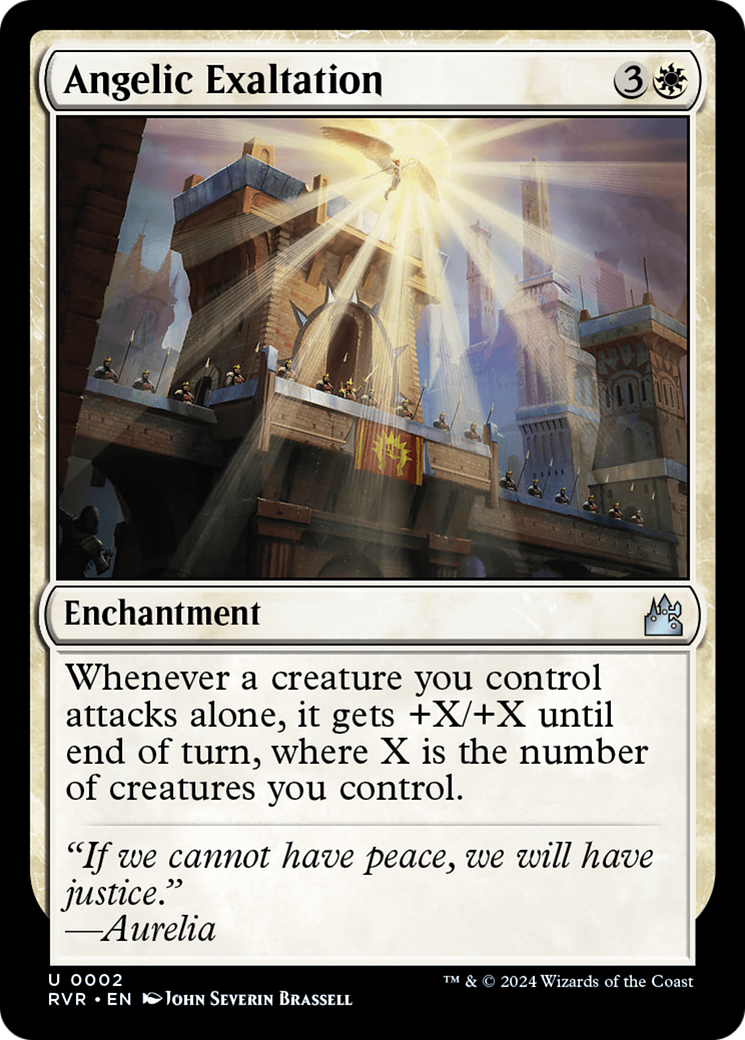 Angelic Exaltation [Ravnica Remastered] | Tables and Towers