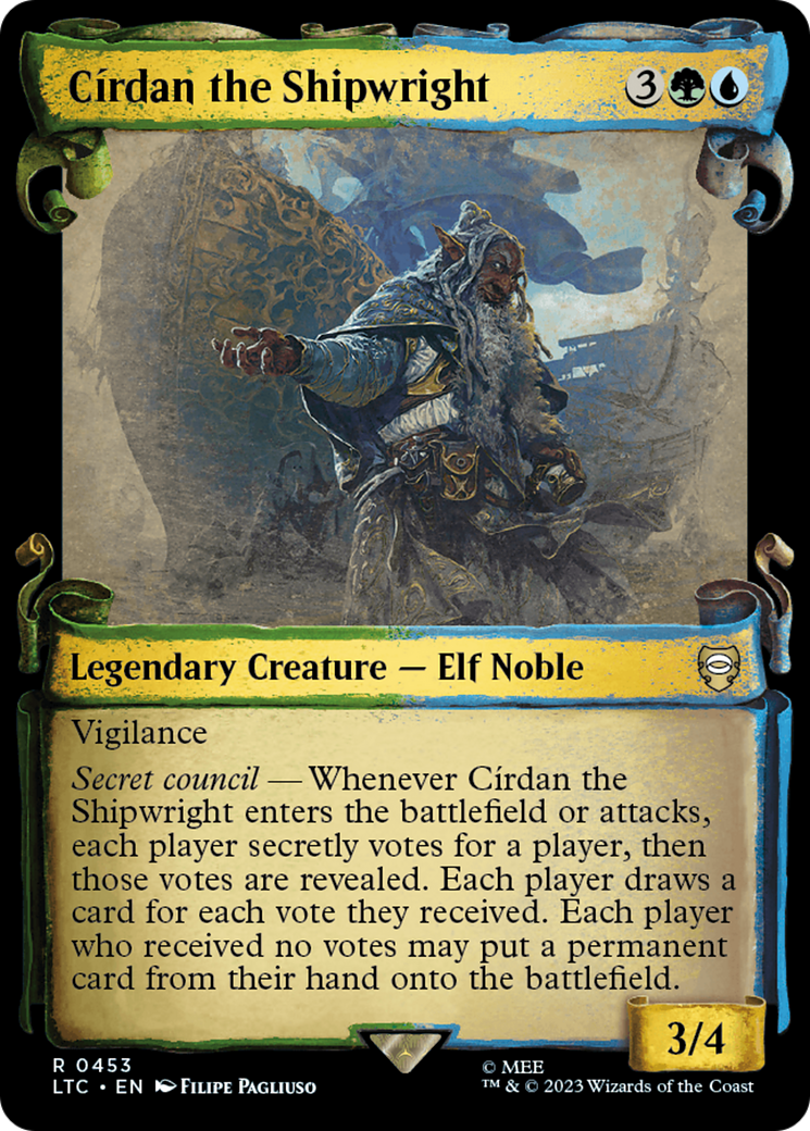 Cirdan the Shipwright [The Lord of the Rings: Tales of Middle-Earth Commander Showcase Scrolls] | Tables and Towers