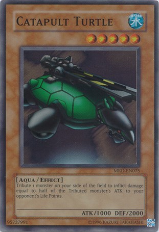 Catapult Turtle [MRD-EN075] Super Rare | Tables and Towers