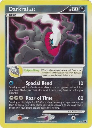 Darkrai (DP24) (Jumbo Card) [Diamond & Pearl: Black Star Promos] | Tables and Towers