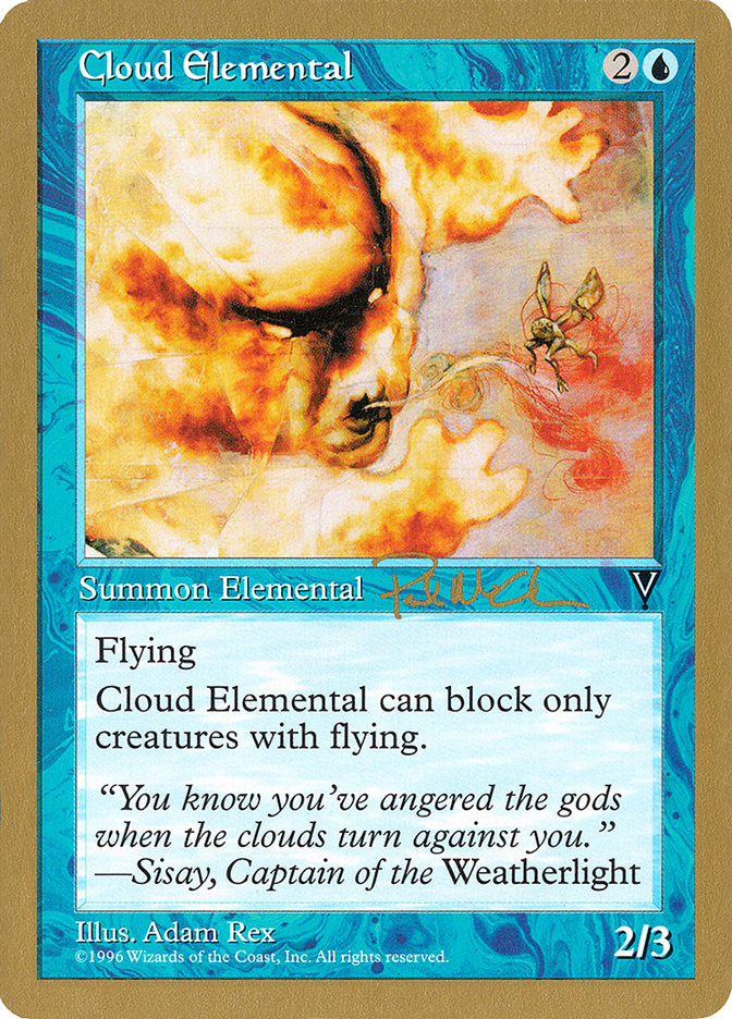 Cloud Elemental (Paul McCabe) [World Championship Decks 1997] | Tables and Towers