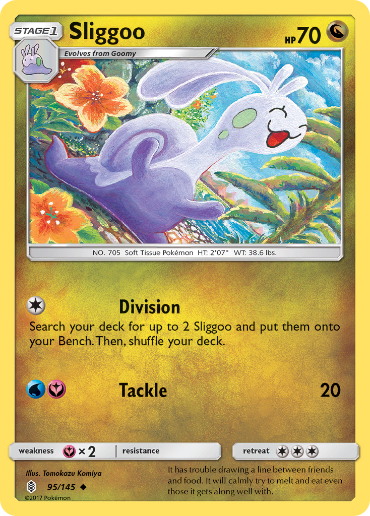 Sliggoo (95/145) [Sun & Moon: Guardians Rising] | Tables and Towers