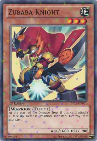 Zubaba Knight [SP13-EN001] Starfoil Rare | Tables and Towers