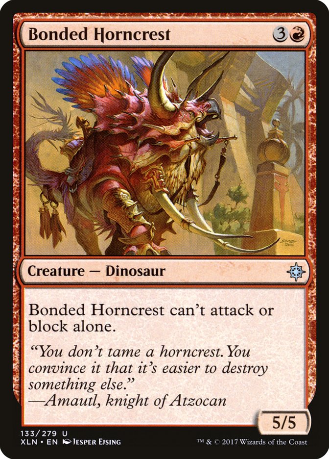 Bonded Horncrest [Ixalan] | Tables and Towers