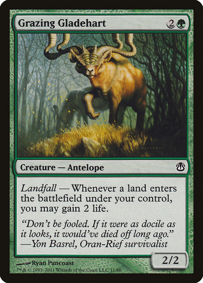 Grazing Gladehart [Duel Decks: Ajani vs. Nicol Bolas] | Tables and Towers