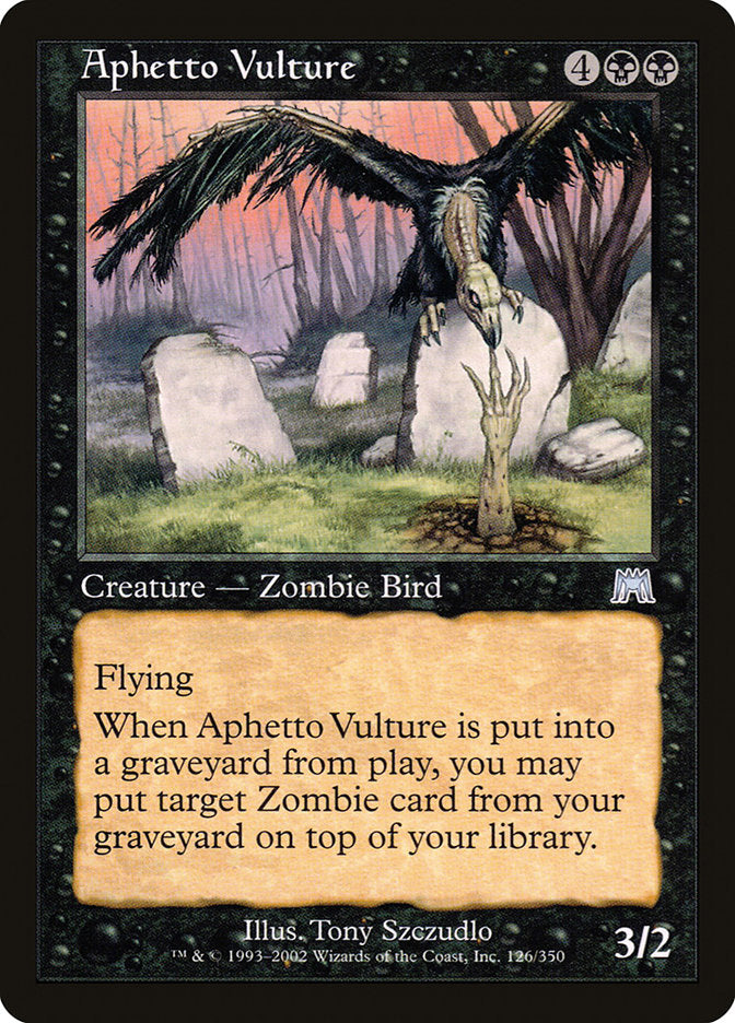 Aphetto Vulture [Onslaught] | Tables and Towers