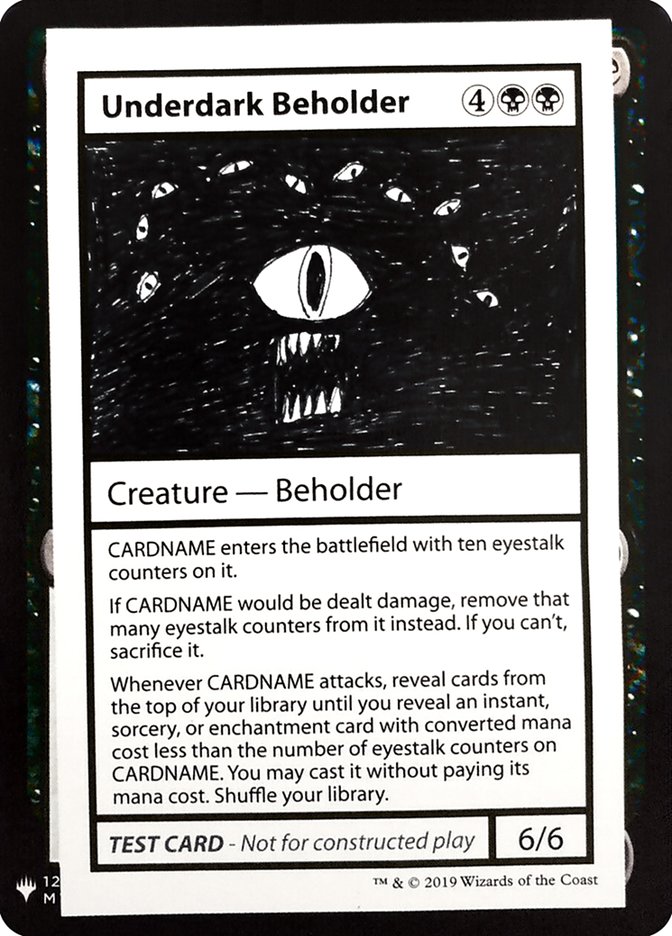 Underdark Beholder [Mystery Booster Playtest Cards] | Tables and Towers