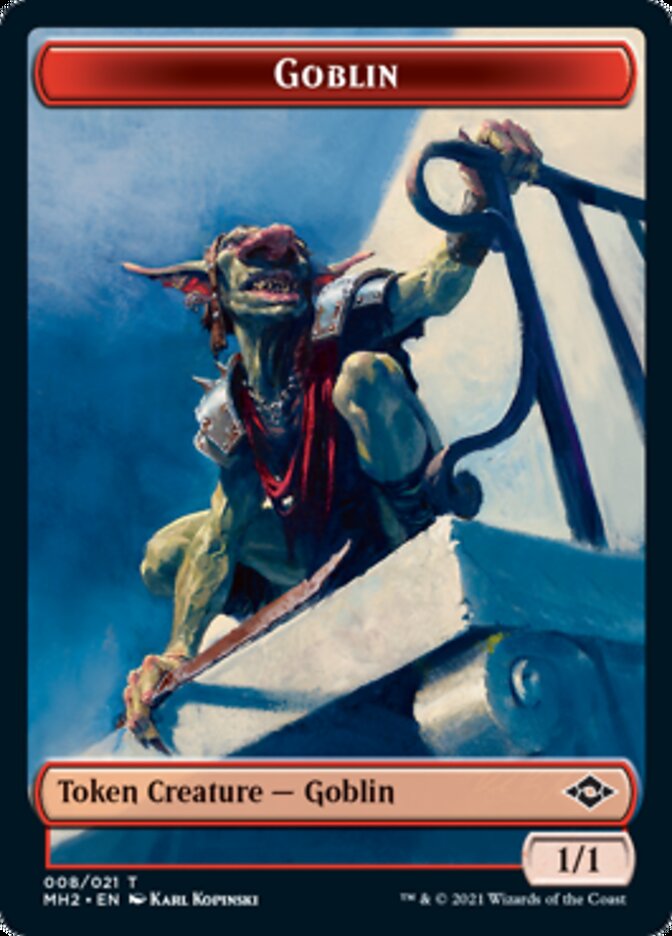 Goblin // Squirrel Double-Sided Token [Modern Horizons 2 Tokens] | Tables and Towers