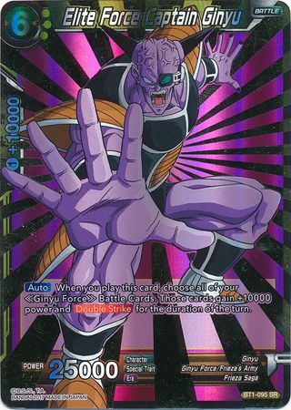 Elite Force Captain Ginyu (BT1-095) [Galactic Battle] | Tables and Towers