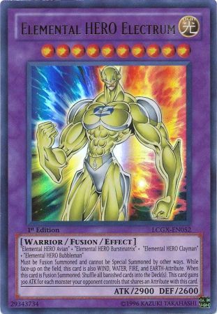 Elemental HERO Electrum [LCGX-EN052] Ultra Rare | Tables and Towers