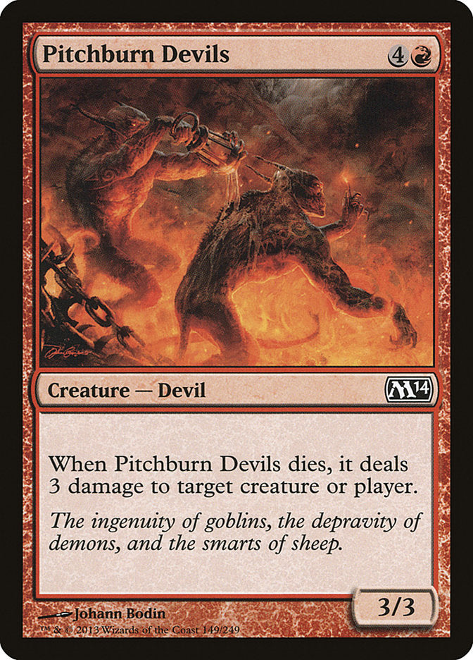 Pitchburn Devils [Magic 2014] | Tables and Towers