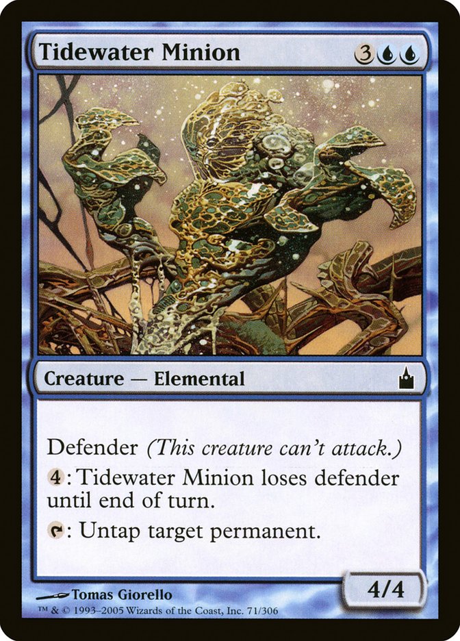 Tidewater Minion [Ravnica: City of Guilds] | Tables and Towers
