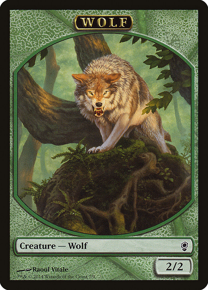 Wolf Token [Conspiracy Tokens] | Tables and Towers