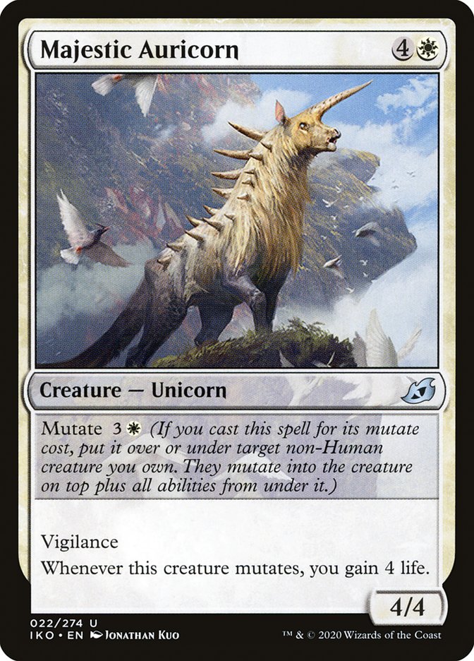 Majestic Auricorn [Ikoria: Lair of Behemoths] | Tables and Towers