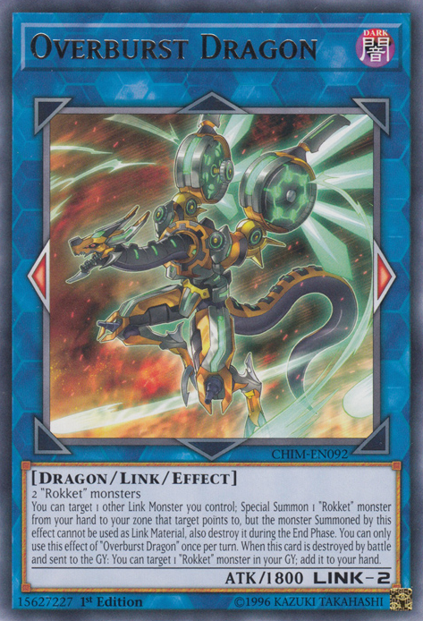 Overburst Dragon [CHIM-EN092] Rare | Tables and Towers