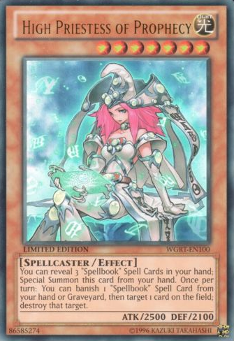 High Priestess of Prophecy [WGRT-EN100] Ultra Rare | Tables and Towers