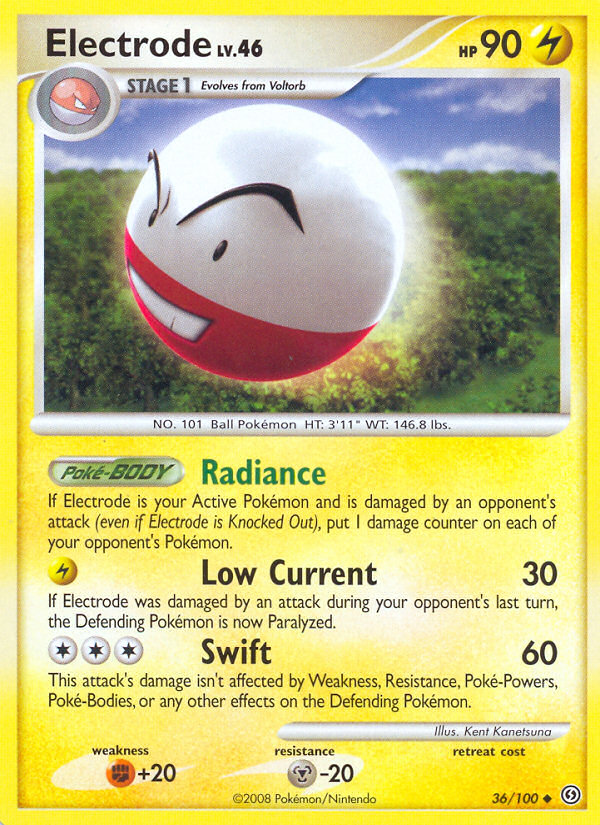 Electrode (36/100) [Diamond & Pearl: Stormfront] | Tables and Towers