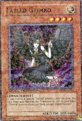 Fabled Grimro [DT02-EN062] Super Rare | Tables and Towers